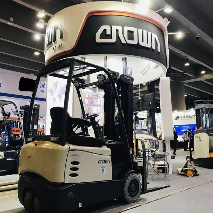 Crown-科朗叉車參與2019 中國(廣州)國際物流裝備與技術展覽會