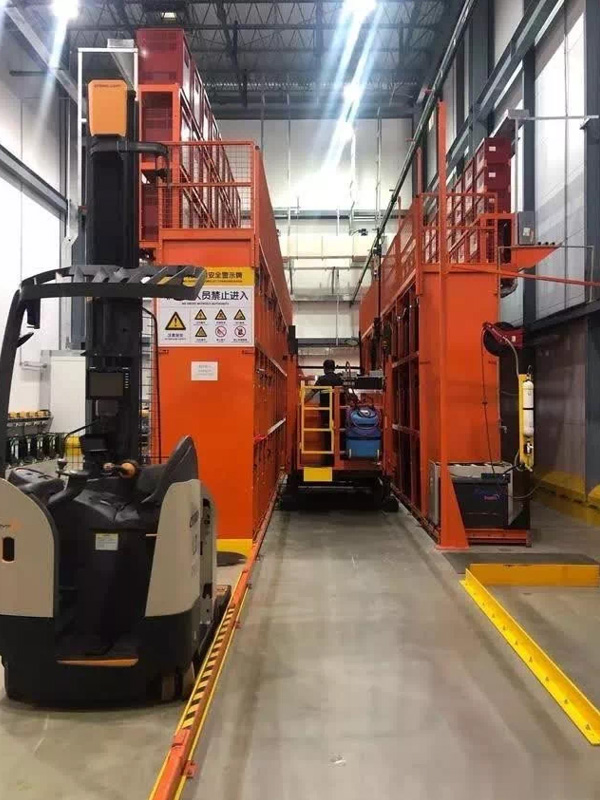 65臺(tái)科朗叉車交付沃爾瑪華南生鮮配送中心